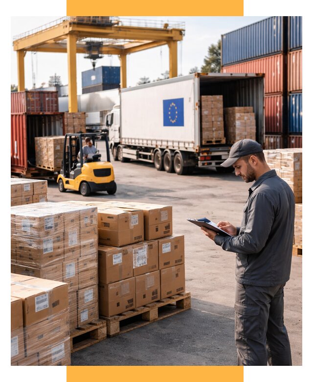 Доставка грузов из Европы от 12464 р., логистика СетСервис-Блг