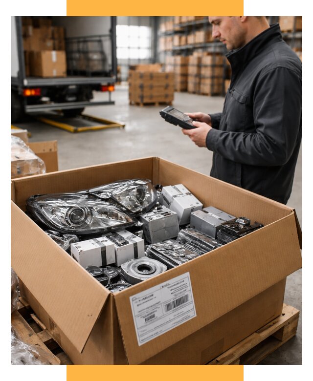 Доставка автозапчастей из Европы под ключ от 12984 р. | СетСервис-Блг