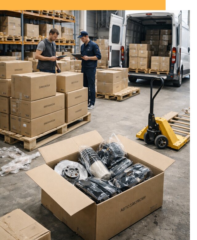 Доставка автозапчастей из Европы от 12984 руб быстро и надёжно