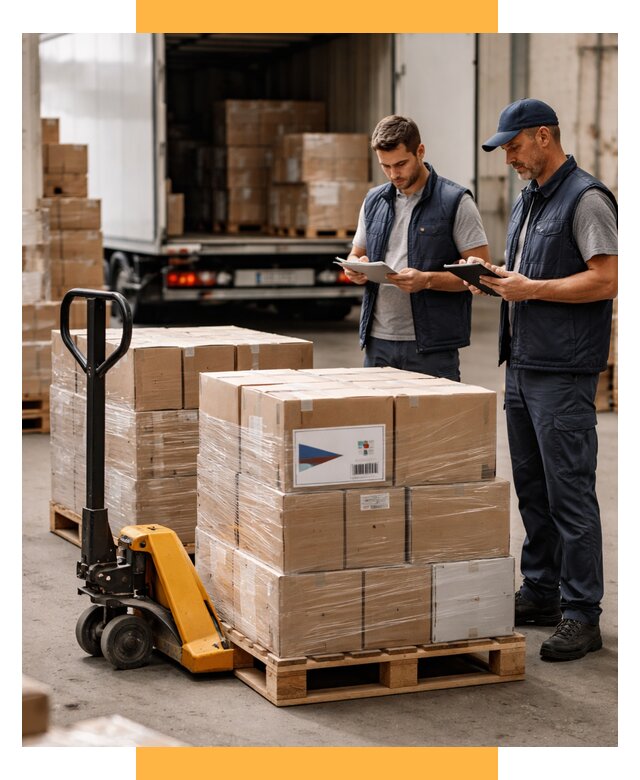 Доставка грузов из Чехии в Россию от 36355 р. | СетСервис-Блг