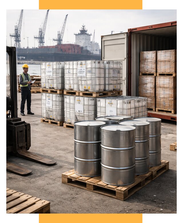 Доставка химического сырья из Индии от 259675 р. | СетСервис-Блг