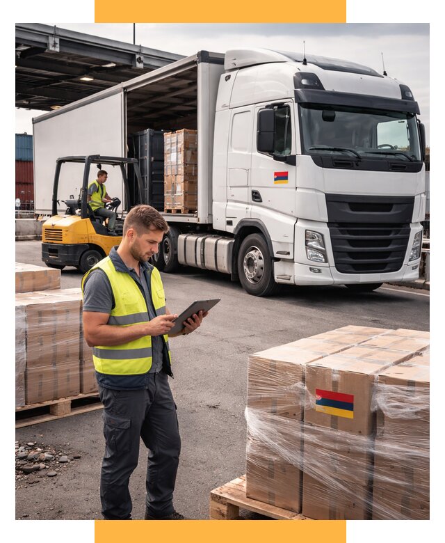 Автоперевозки из Армении от 98677 р. — услуги СетСервис-Блг