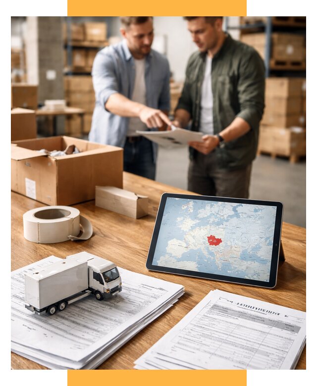 Доставка грузов в Чехию от 36355 р. - логистика СетСервис-Блг