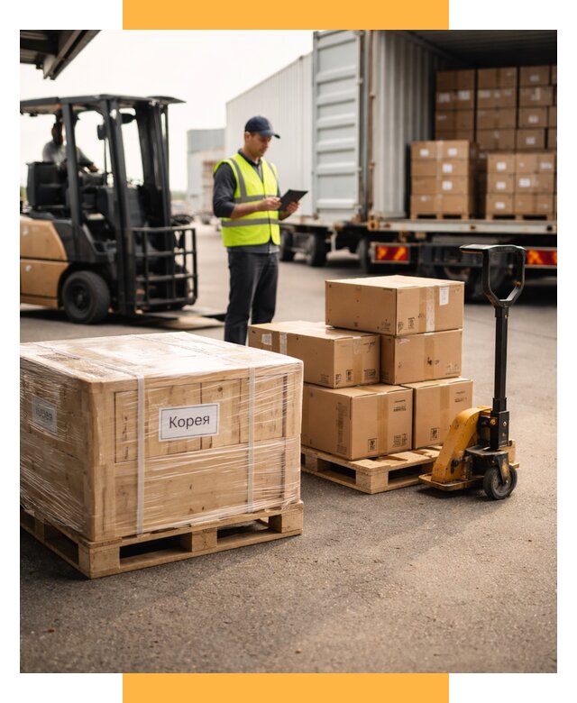 Доставка грузов в Корею из России от 36355 р. | СетСервис-Блг