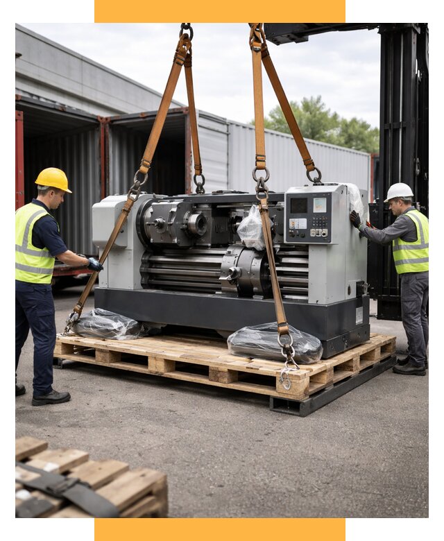 Перевозка станков и таможня от 62322 р. | СетСервис-Блг логистика