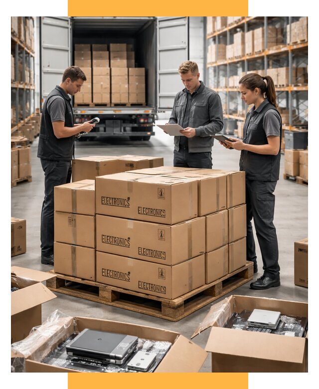 Перевозка электроники и таможня под ключ от 12984 р. | СетСервис-Блг