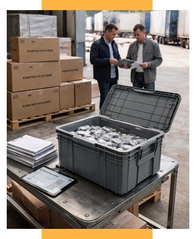 Перевозка комплектующих из Китая от 6752 р. | СетСервис-Блг