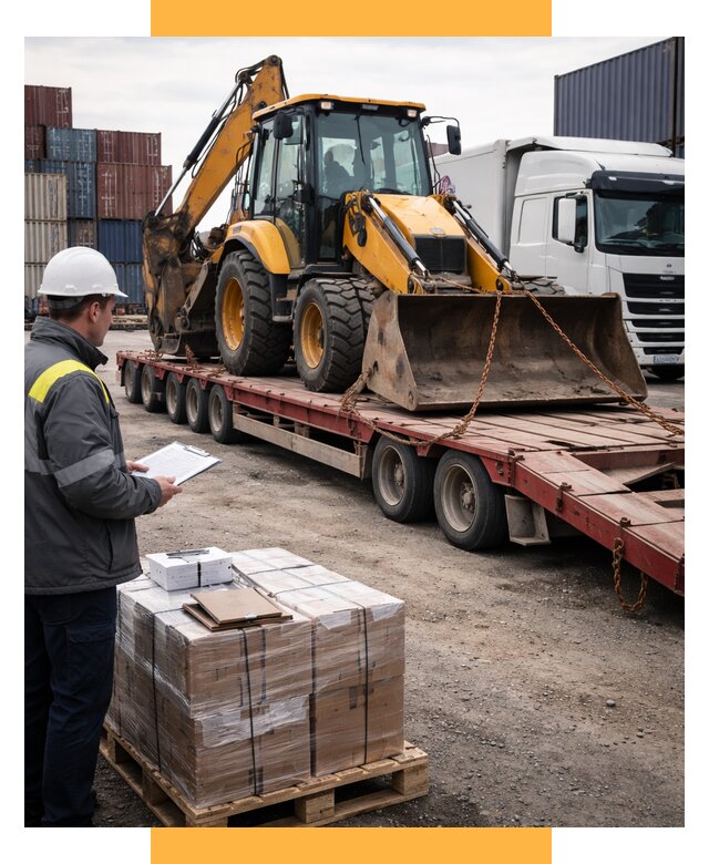 Международная перевозка спецтехники от 46742 р., СетСервис-Блг