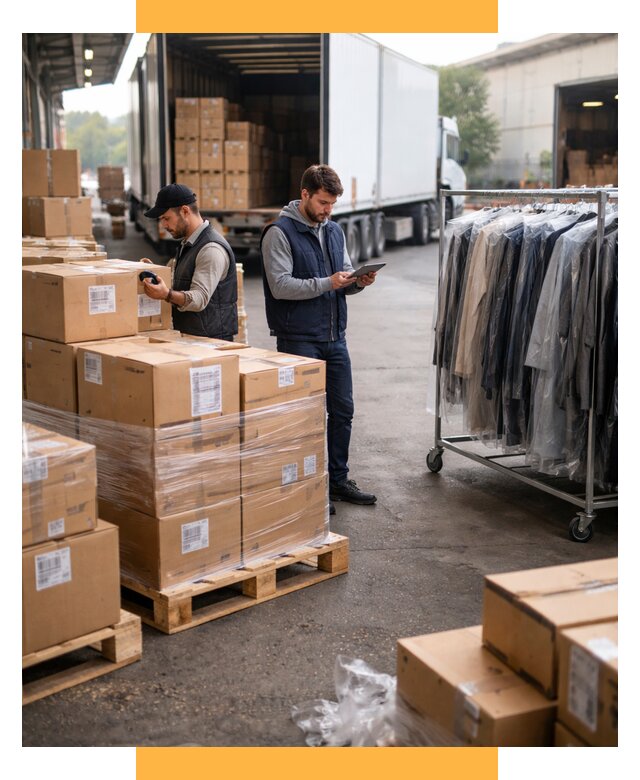 Перевозка и доставка одежды из Китая от 7790 р., СетСервис-Блг