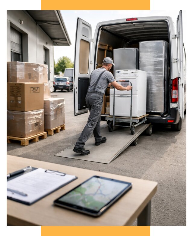 Перевозка бытовой техники от 6752 р. - логистика СетСервис-Блг