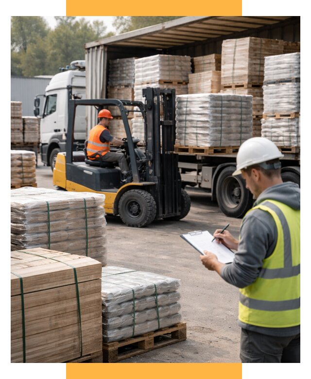 Перевозка строительных материалов от 5713 р. | СетСервис-Блг