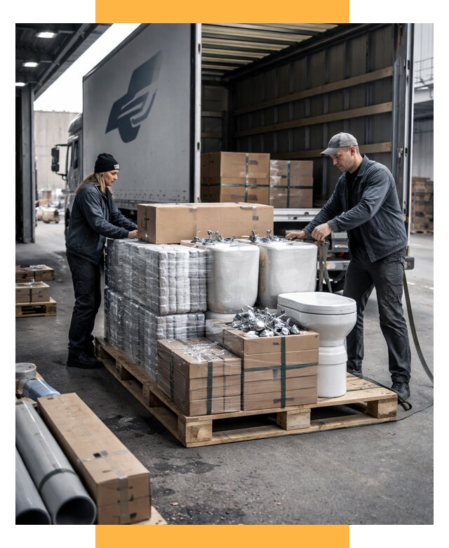 Перевозка сантехники под ключ от 1870 р. | СетСервис-Блг