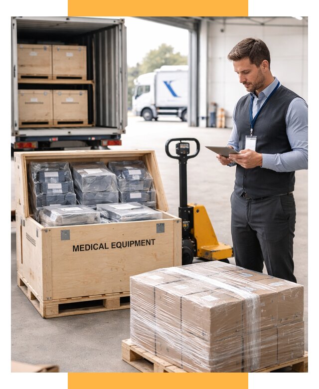 Перевозка медицинского оборудования от 15581 р. в СетСервис-Блг