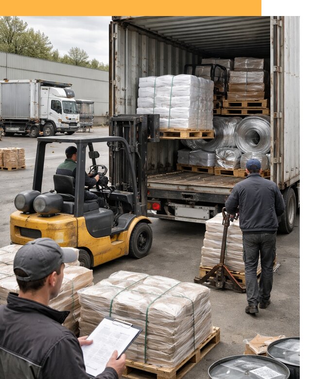 Международная перевозка сырья для производства от 6752 руб