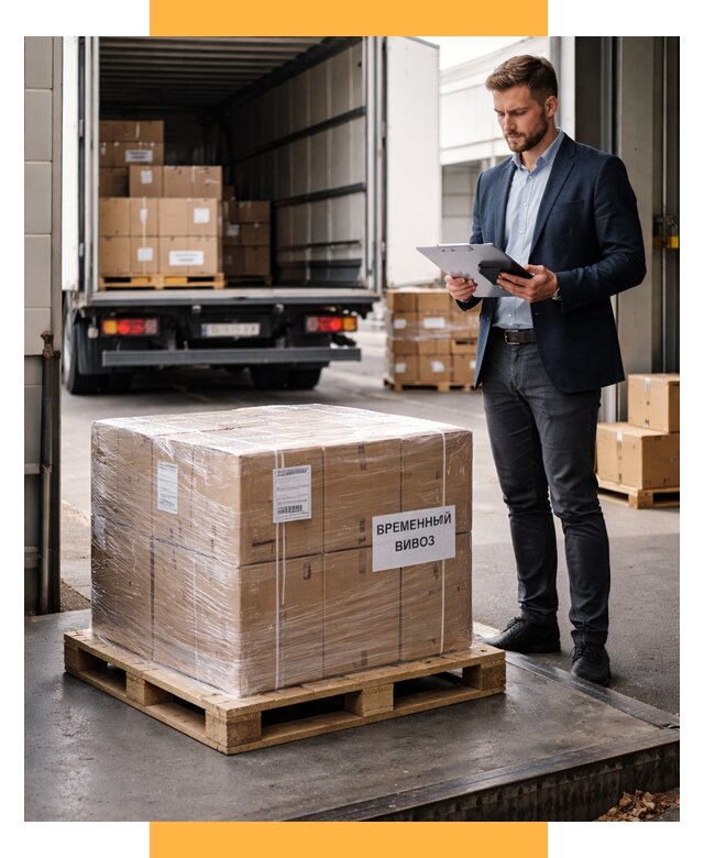Временный вывоз товаров под ключ от 8310 р. | СетСервис-Блг