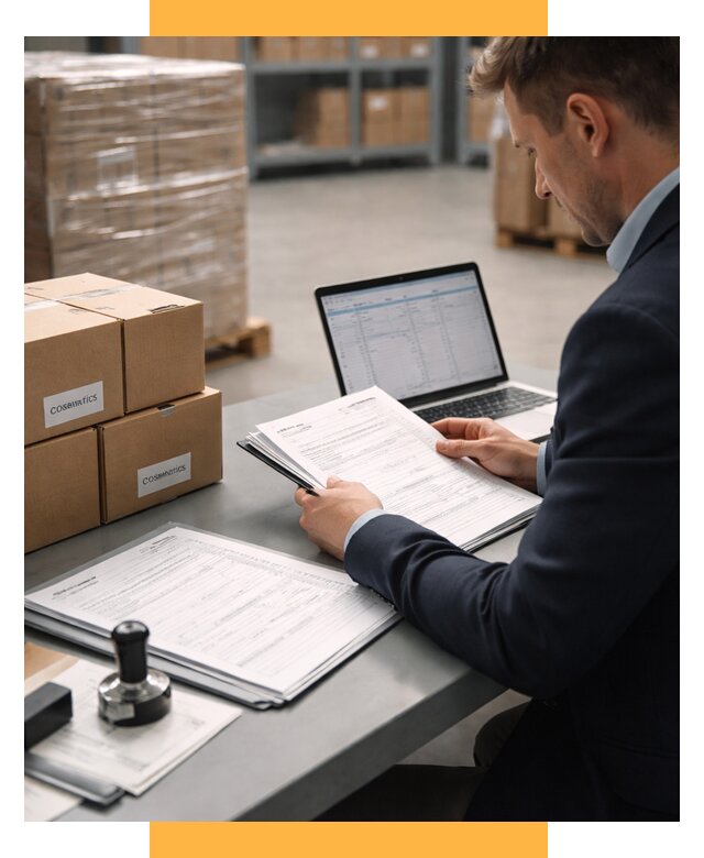Таможенное оформление косметики под ключ от 7790 р. | СетСервис-Блг