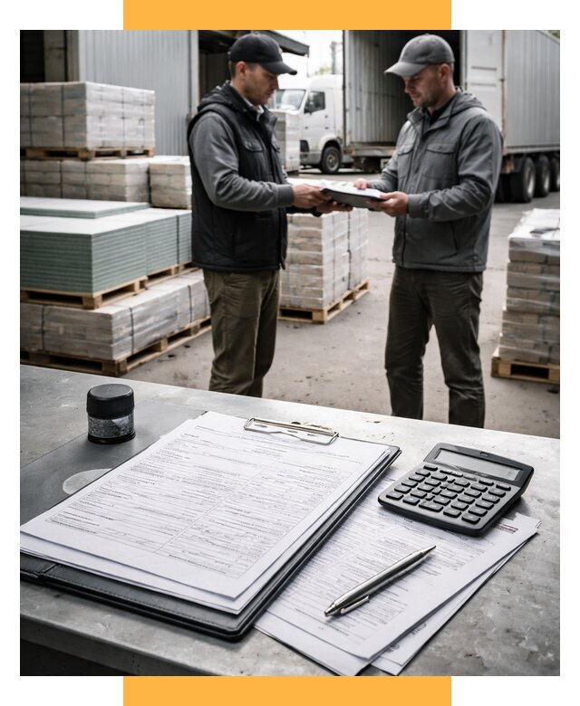 Таможенное оформление стройматериалов от 8829 р. | СетСервис-Блг