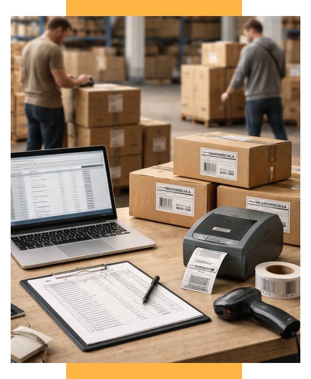 Маркировка импортных товаров от 4674 р. под ключ, СетСервис-Блг